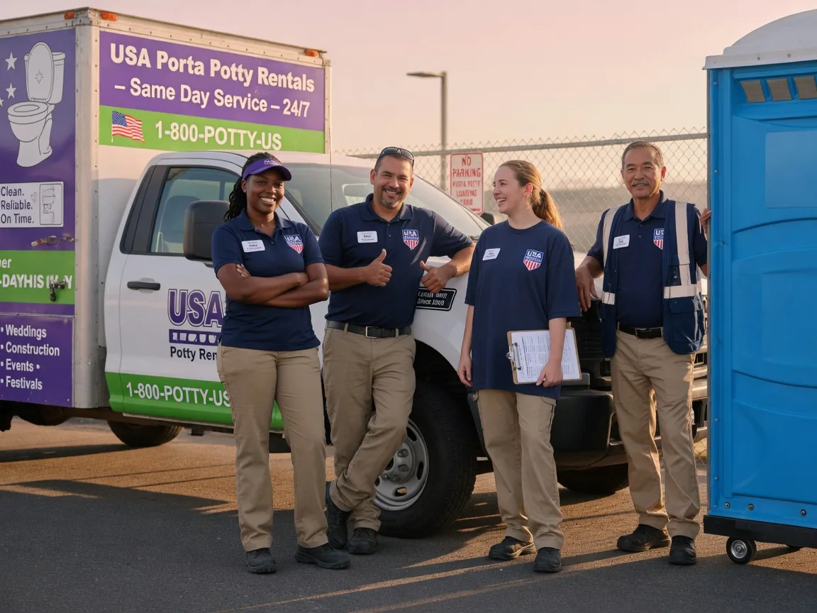 Porta Potty Rental company in Gibbstown, NJ